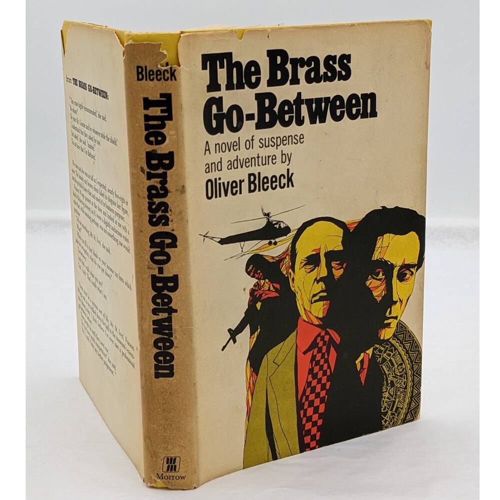 The Brass Go-Between By Oliver Bleeck A Novel Of Suspense Adventure Vintage 1969